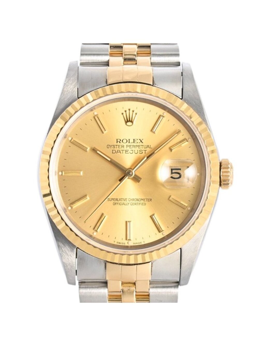 Rolex Watch Datejust Gold